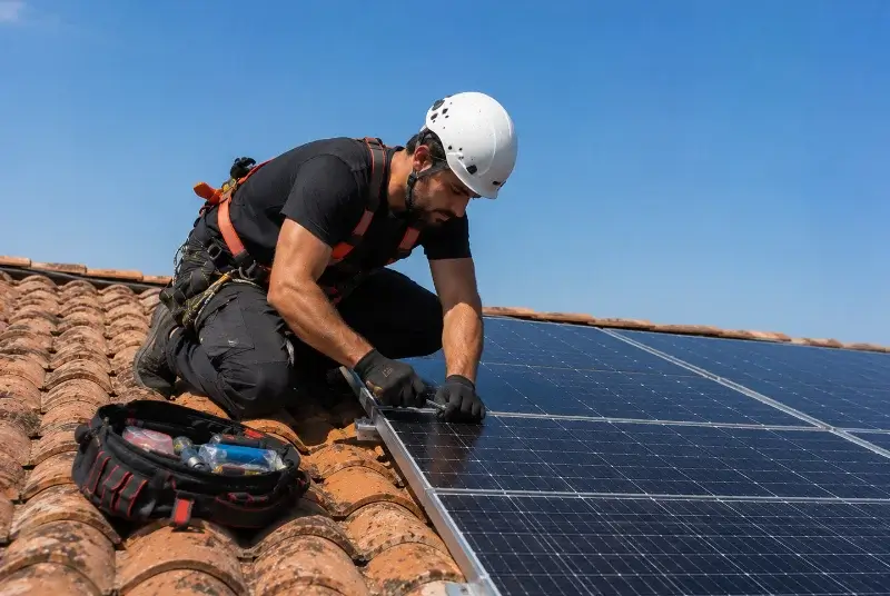 Maintenance et monitoring de panneaux solaires à Comps-sur-Artuby